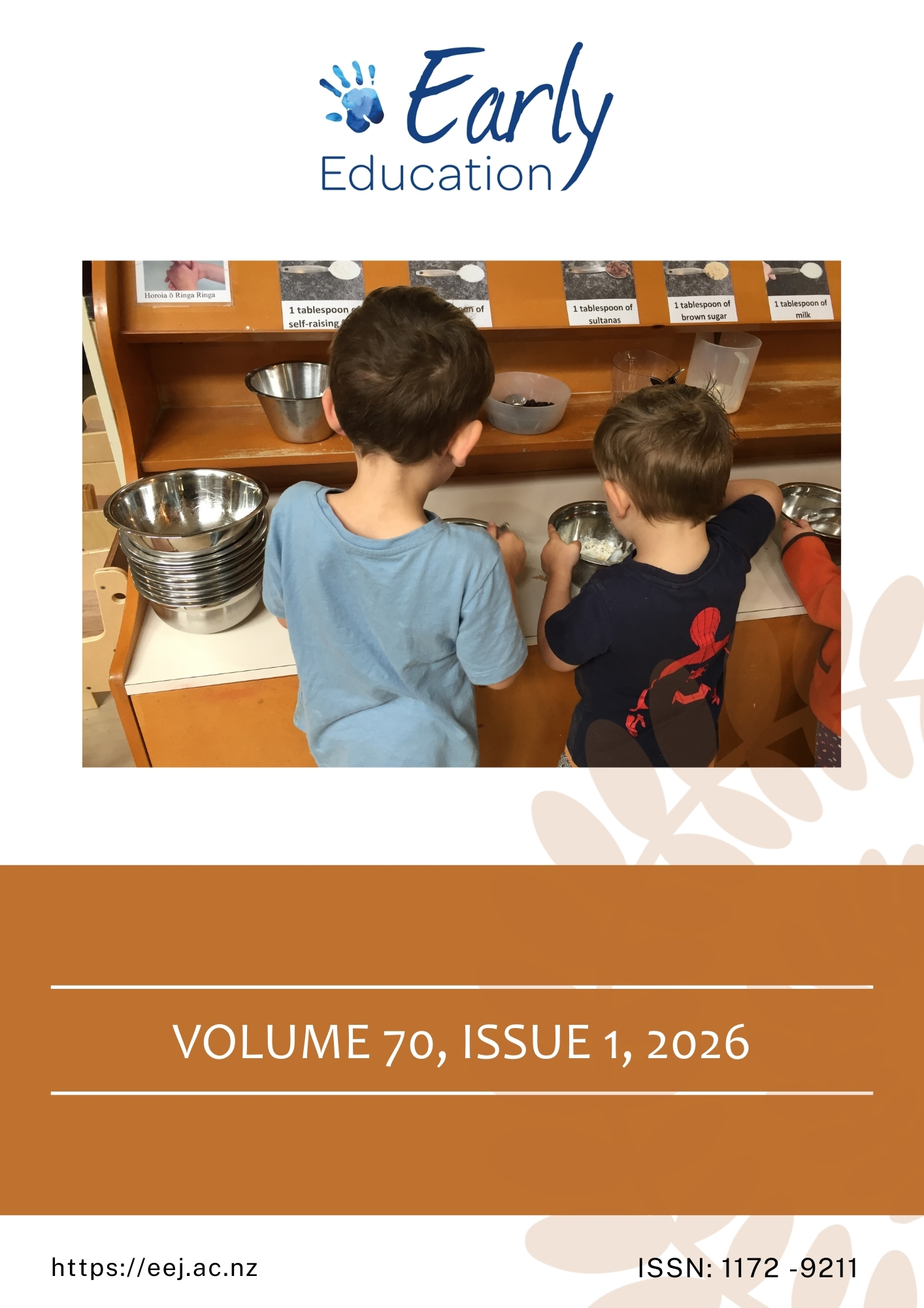 olume 70 issue 1 cover image  of two children at play